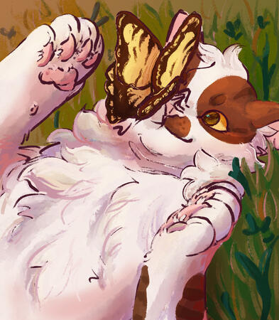 Rendered + Complex background